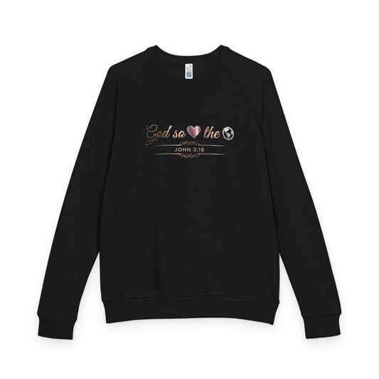 God So Loved The World Premium Heavyweight Crewneck - STANDARD ISSUE