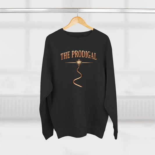 The Prodigal Rose Gold Sweatshirt | Christ Keys Christian Apparel – Mercy in Rose Gold