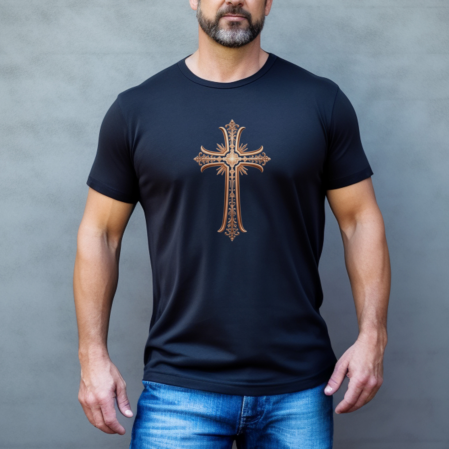 The"Armor Of God" Cross T-Shirt – Ephesians 6:11 “Put on the full armor of God.”