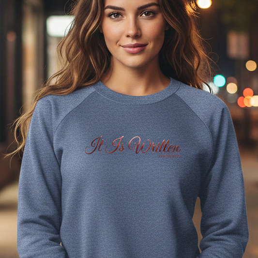 It Is Written Standard Issue raglan crewneck
