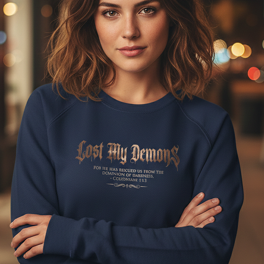 Lost My Demons Standard Issue heavyweight crewneck