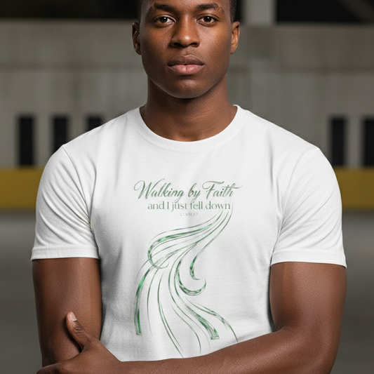 Walking By Faith Premium Essential Tee - STANDARD ISSUE