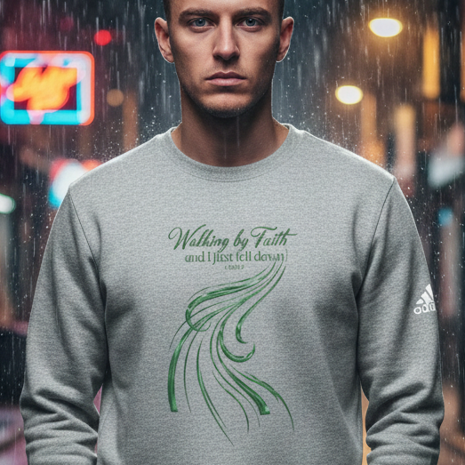 Walking By Faith Performance Crewneck | Adidas®