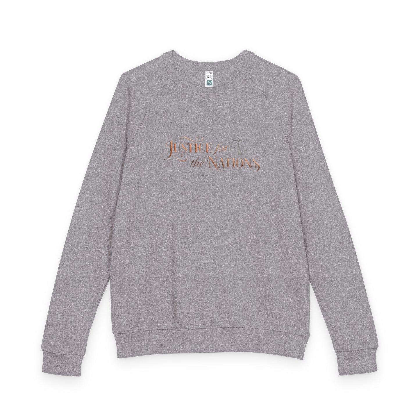 Justice For The Nations Premium Heavyweight Crewneck