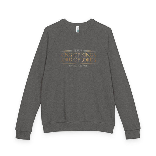 Jesus King of Kings Premium Heavyweight Crewneck