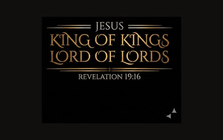 Jesus, King of Kings design art