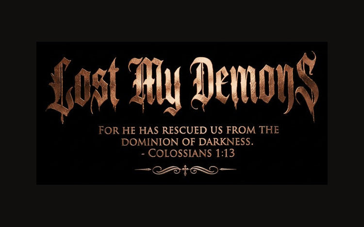 Lost My Demons design art