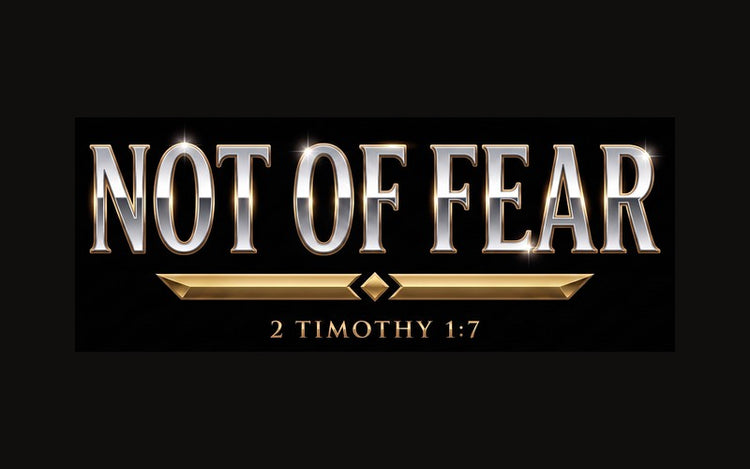 Not Of Fear design art