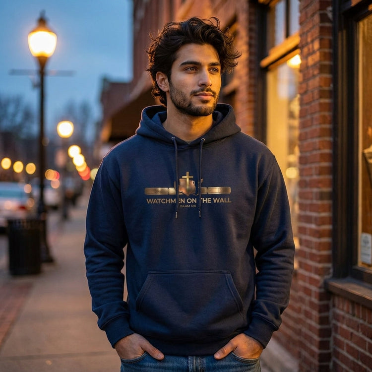 Model wearing the Premium Hoodie