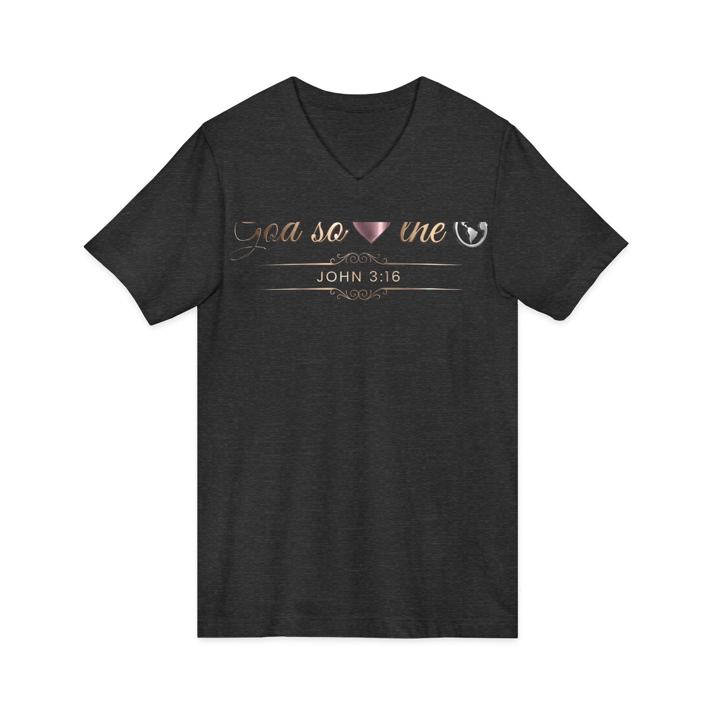 God So Loved The World Premium V-Neck | STANDARD ISSUE