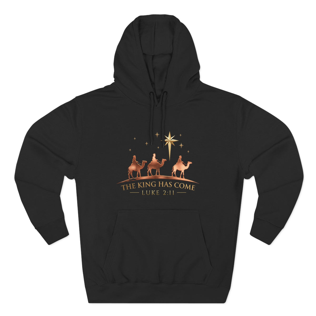 The King Has Come Premium Hoodie
