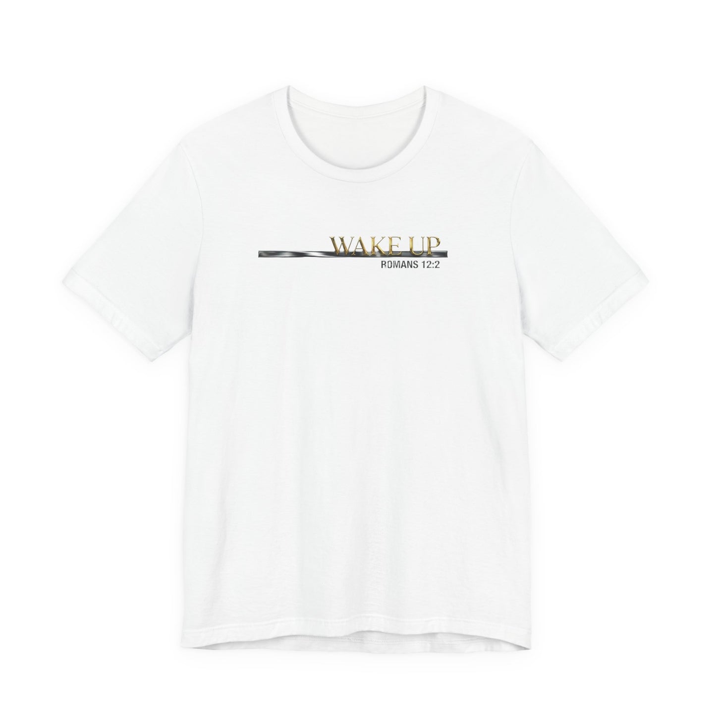 Wake Up Romans 12:2 Premium Essential Tee - STANDARD ISSUE
