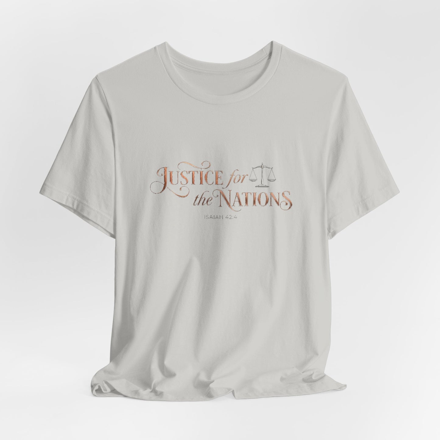 Justice For The Nations Premium Essential Tee - STANDARD ISSUE