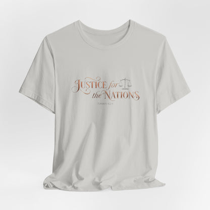 Justice For The Nations Premium Essential Tee - STANDARD ISSUE