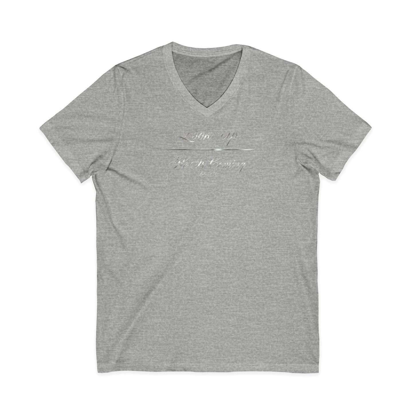 Look Up He Is Coming Premium V-Neck | STANDARD ISSUE