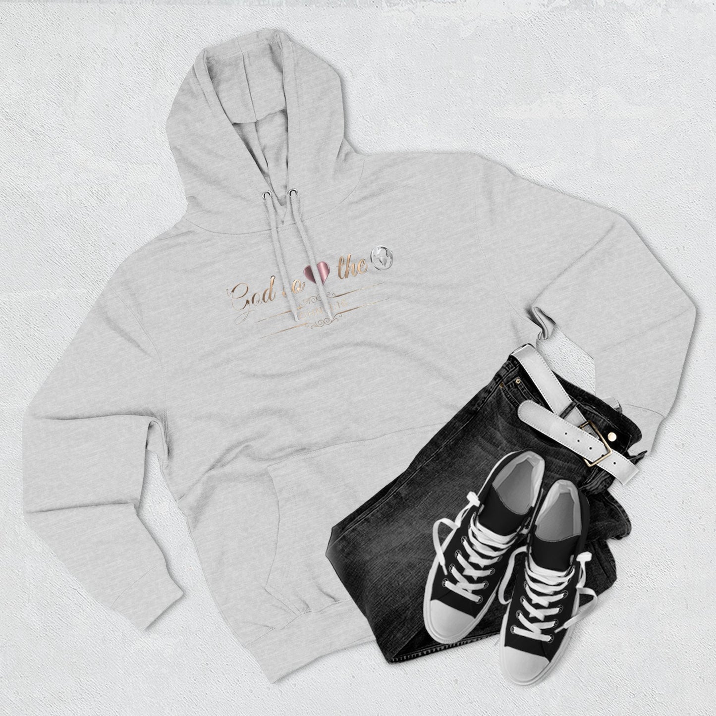 God So Loved The World Premium Hoodie | STANDARD ISSUE
