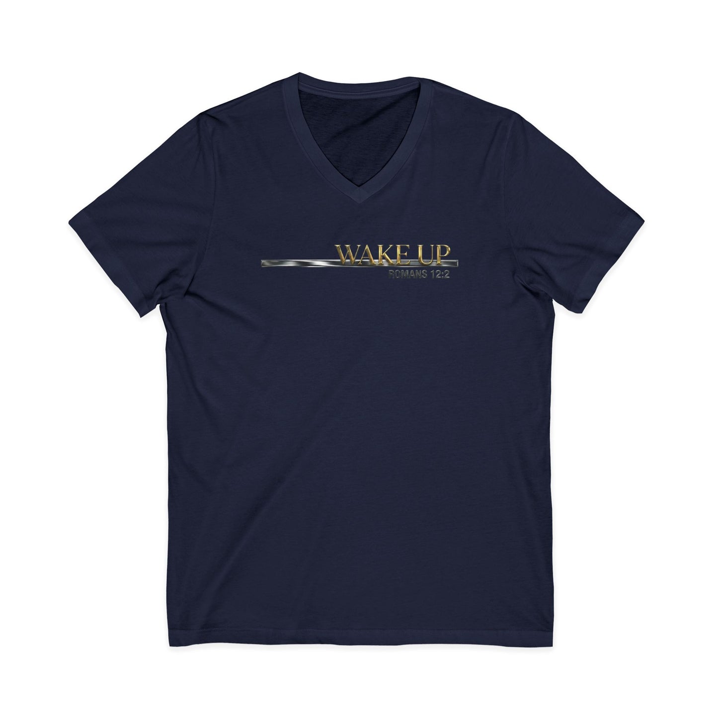 Wake Up Romans 12:2 Premium V-Neck | STANDARD ISSUE