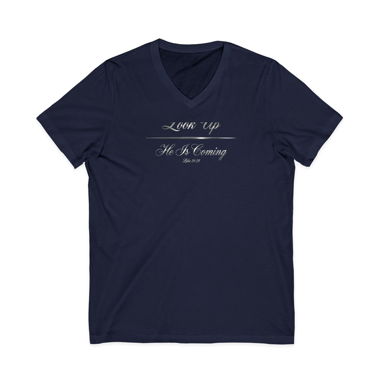 Look Up He Is Coming Premium V-Neck | STANDARD ISSUE