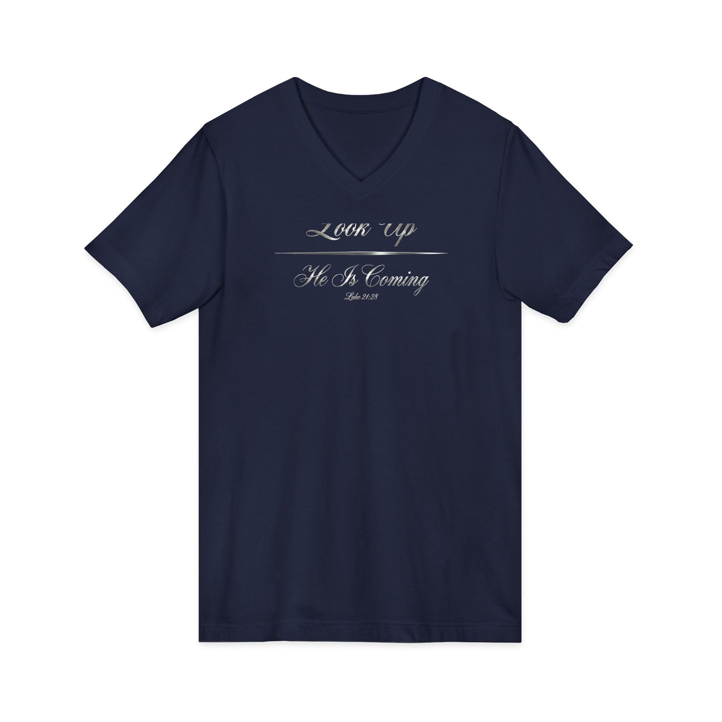 Look Up He Is Coming Premium V-Neck | STANDARD ISSUE