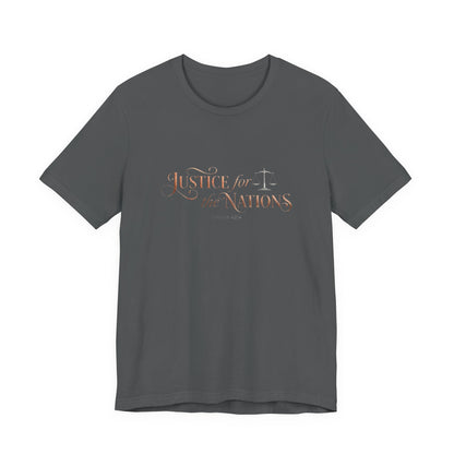 Justice For The Nations Premium Essential Tee - STANDARD ISSUE