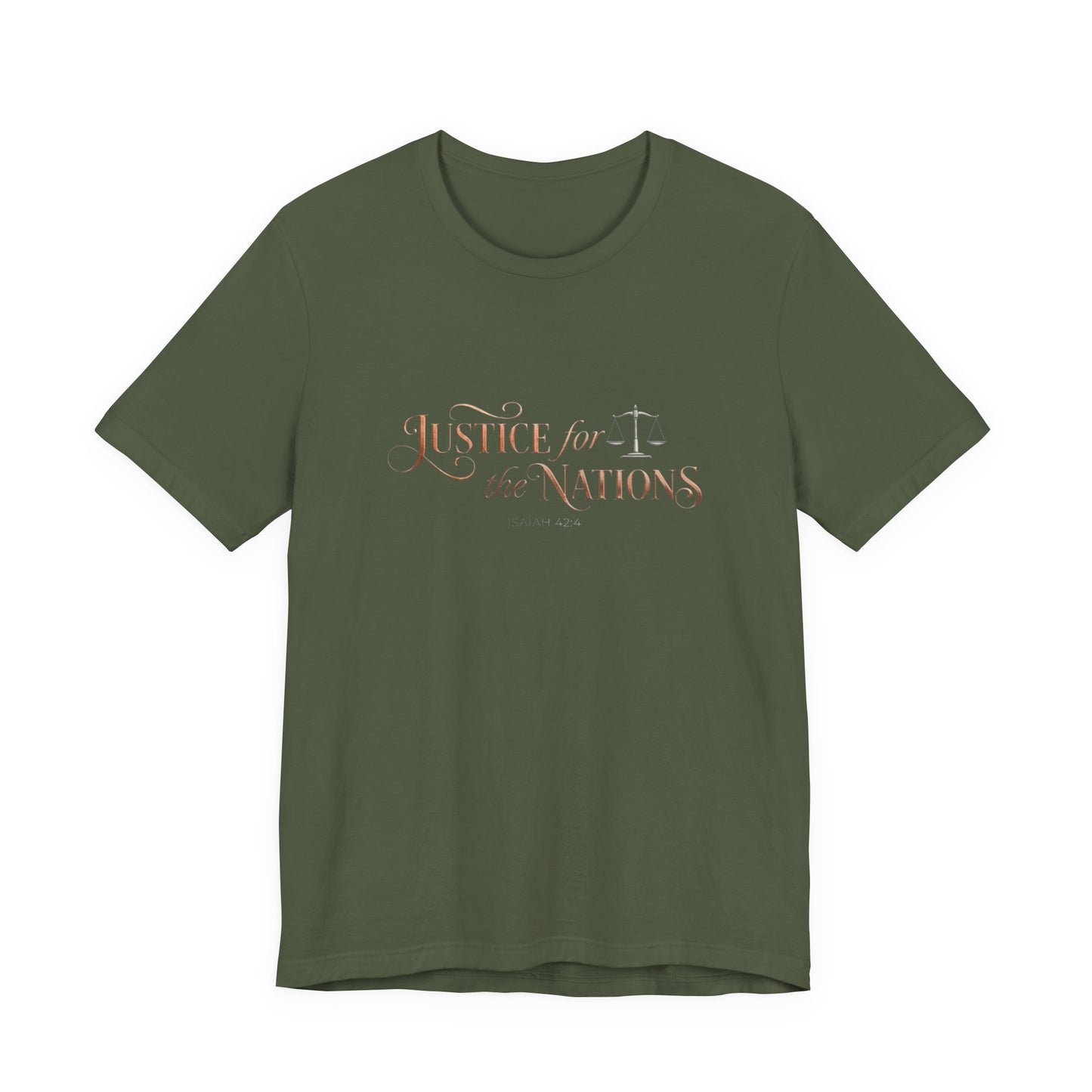 Justice For The Nations Premium Essential Tee - STANDARD ISSUE