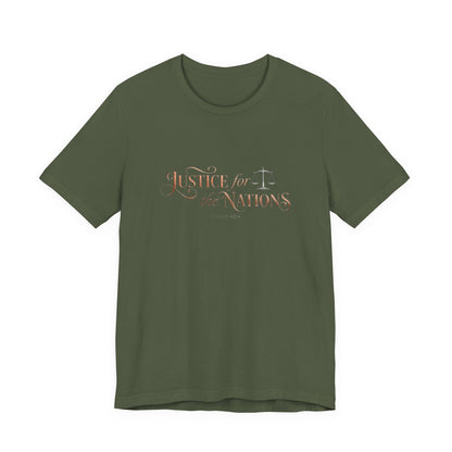 Justice For The Nations Premium Essential Tee - STANDARD ISSUE