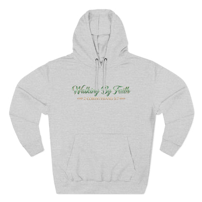 Walking By Faith Premium Hoodie