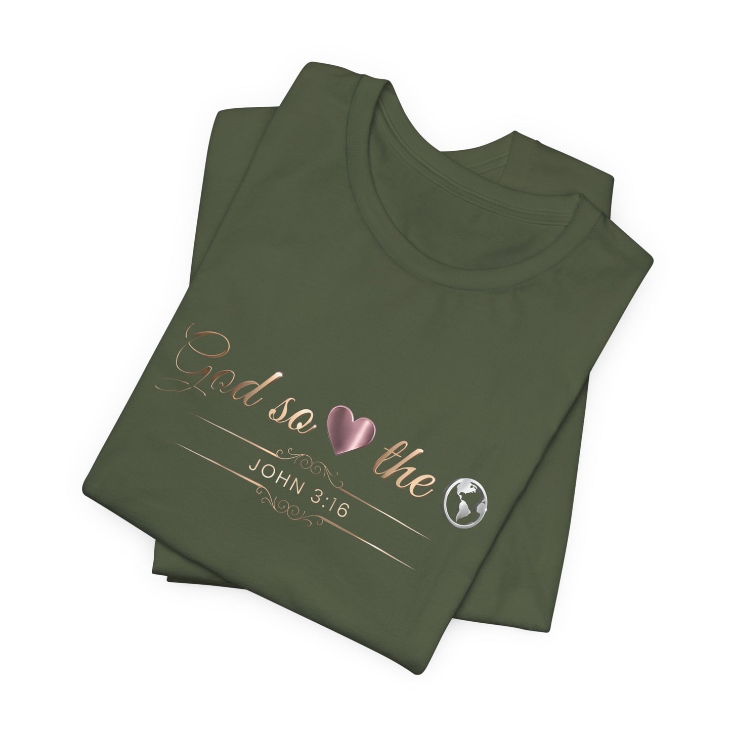 God So Loved The World Premium Essential Tee - STANDARD ISSUE