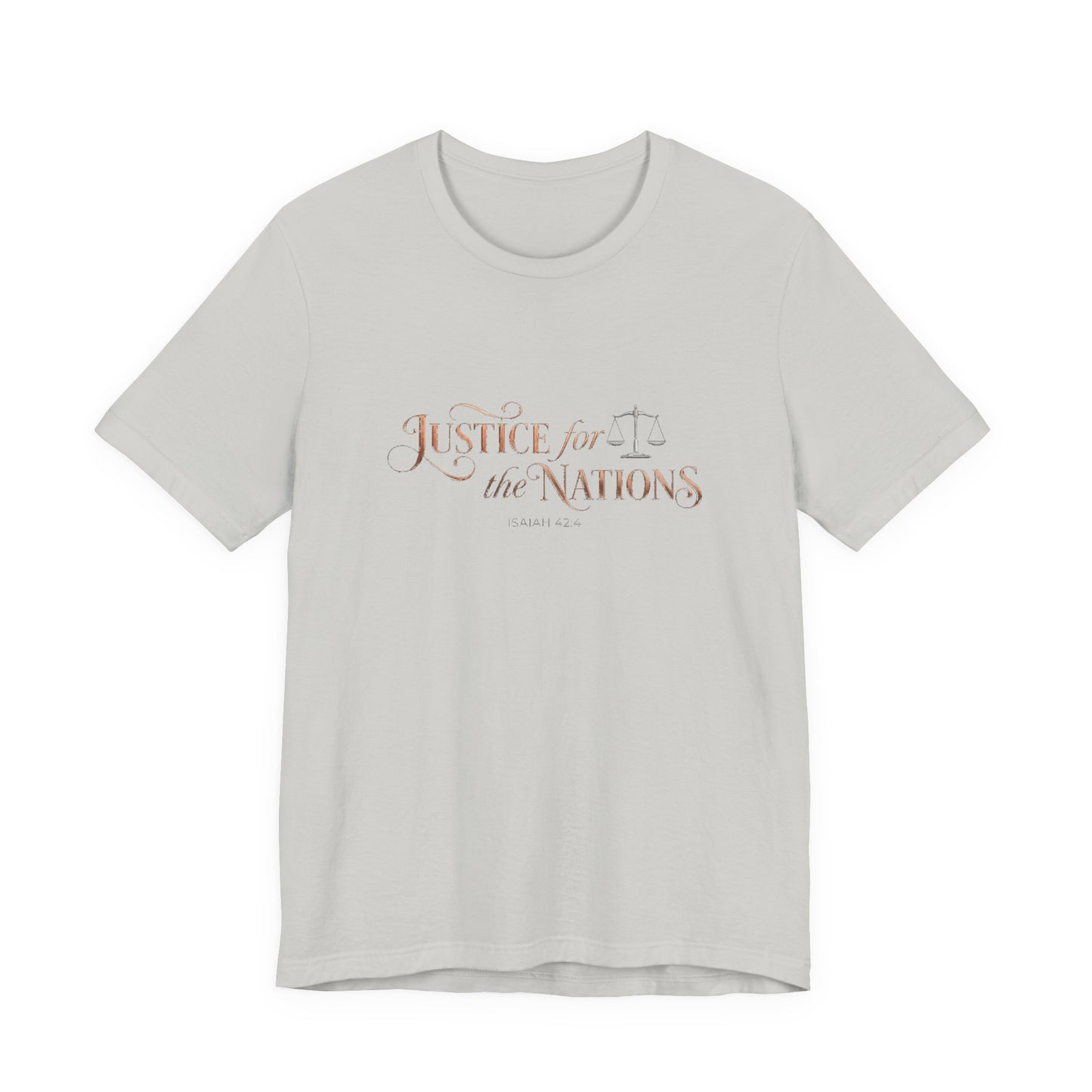 Justice For The Nations Premium Essential Tee - STANDARD ISSUE