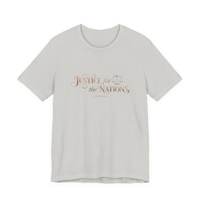 Justice For The Nations Premium Essential Tee - STANDARD ISSUE