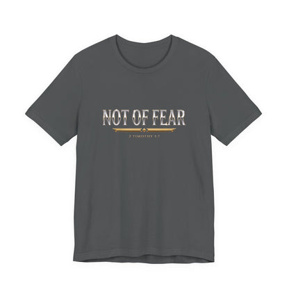 Not Of Fear Premium Essential Tee - STANDARD ISSUE