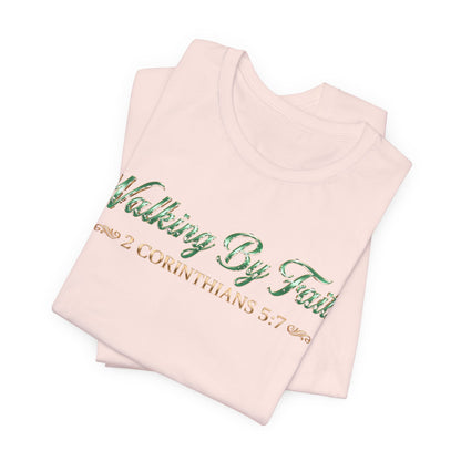 Walking By Faith Premium Essential Tee
