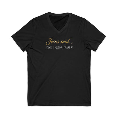 Jesus Said Premium V-Neck | STANDARD ISSUE
