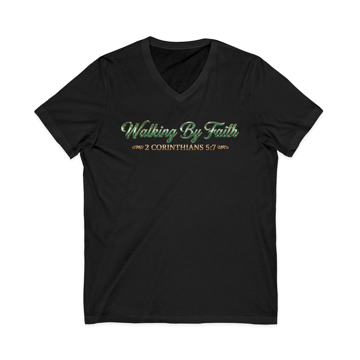 Walking By Faith Premium V-Neck