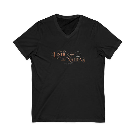 Justice For The Nations Premium V-Neck | STANDARD ISSUE