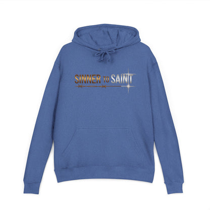 Sinner to Saint Premium Hoodie | French Terry Christian Streetwear