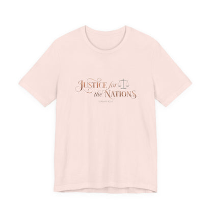 Justice For The Nations Premium Essential Tee - STANDARD ISSUE
