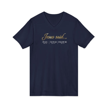 Jesus Said Premium V-Neck | STANDARD ISSUE