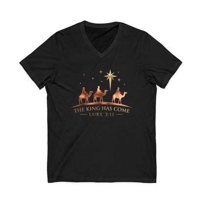 The King Has Come Premium V-Neck