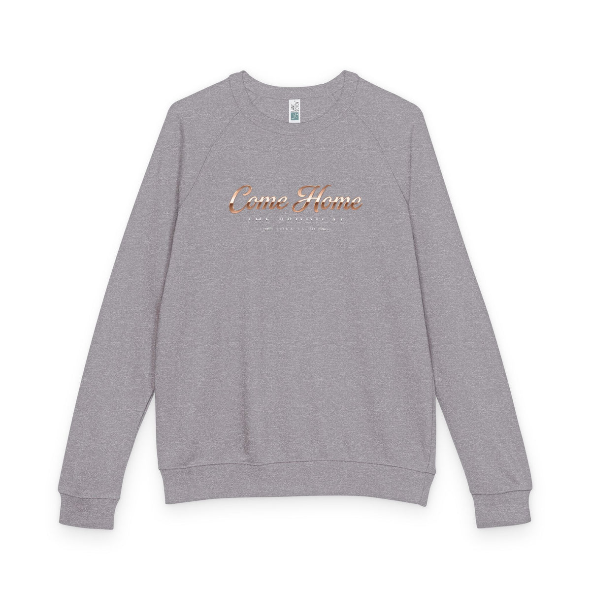 The Prodigal Luke 15:20 Christian Crewneck Sweatshirt - Unisex Faith Apparel, Scripture Graphic, Soft Cotton