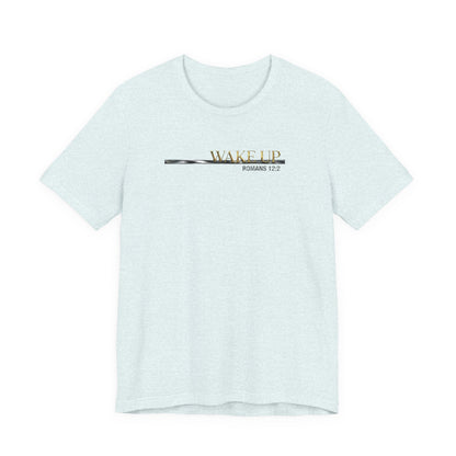 Wake Up Romans 12:2 Premium Essential Tee - STANDARD ISSUE