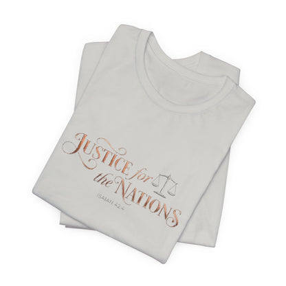 Justice For The Nations Premium Essential Tee - STANDARD ISSUE