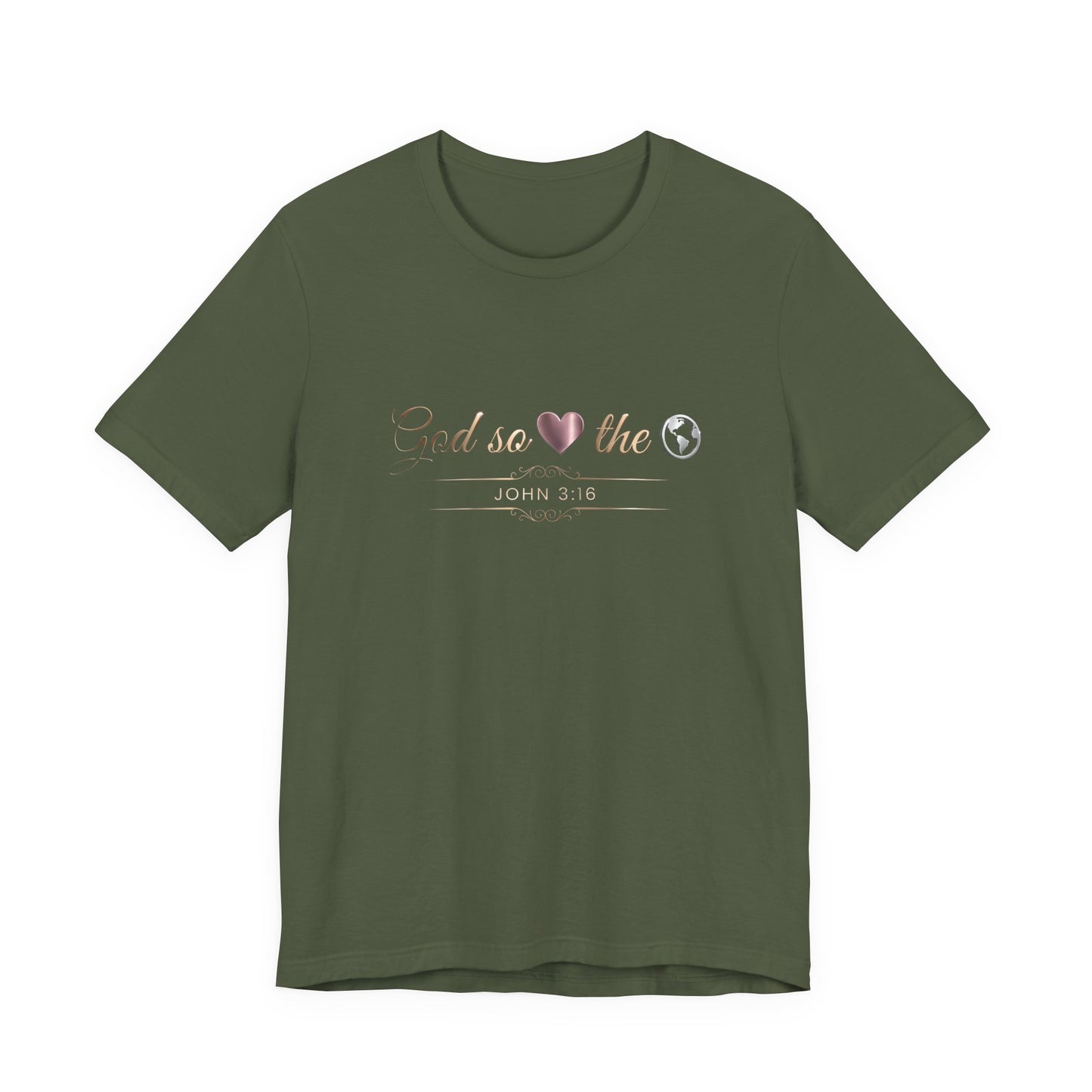 God So Loved The World Premium Essential Tee - STANDARD ISSUE