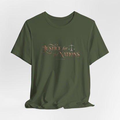 Justice For The Nations Premium Essential Tee - STANDARD ISSUE