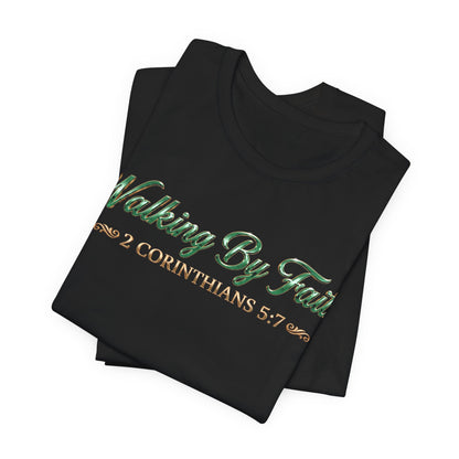 Walking By Faith Premium Essential Tee
