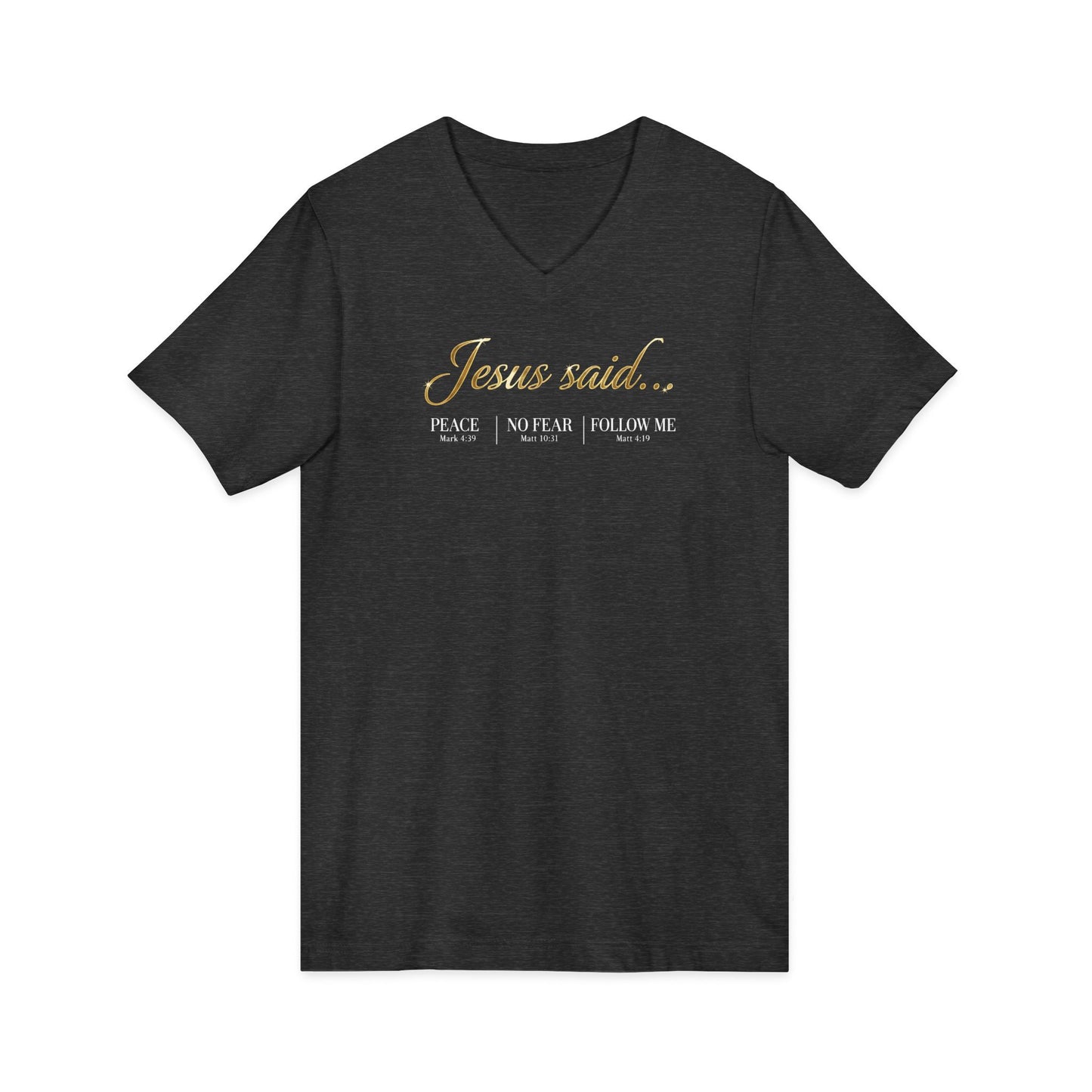 Jesus Said Premium V-Neck | STANDARD ISSUE