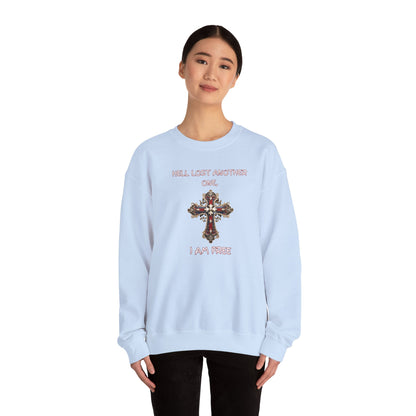 Hell Lost Another One sweatshirt, Psalm 34:22 shirt, Jesus sweatshirt, God sweatshirt, faith-based apparel, Christian clothing for women, scripture crewneck, Christian couples gift, religious gift, spiritual sweatshirt,