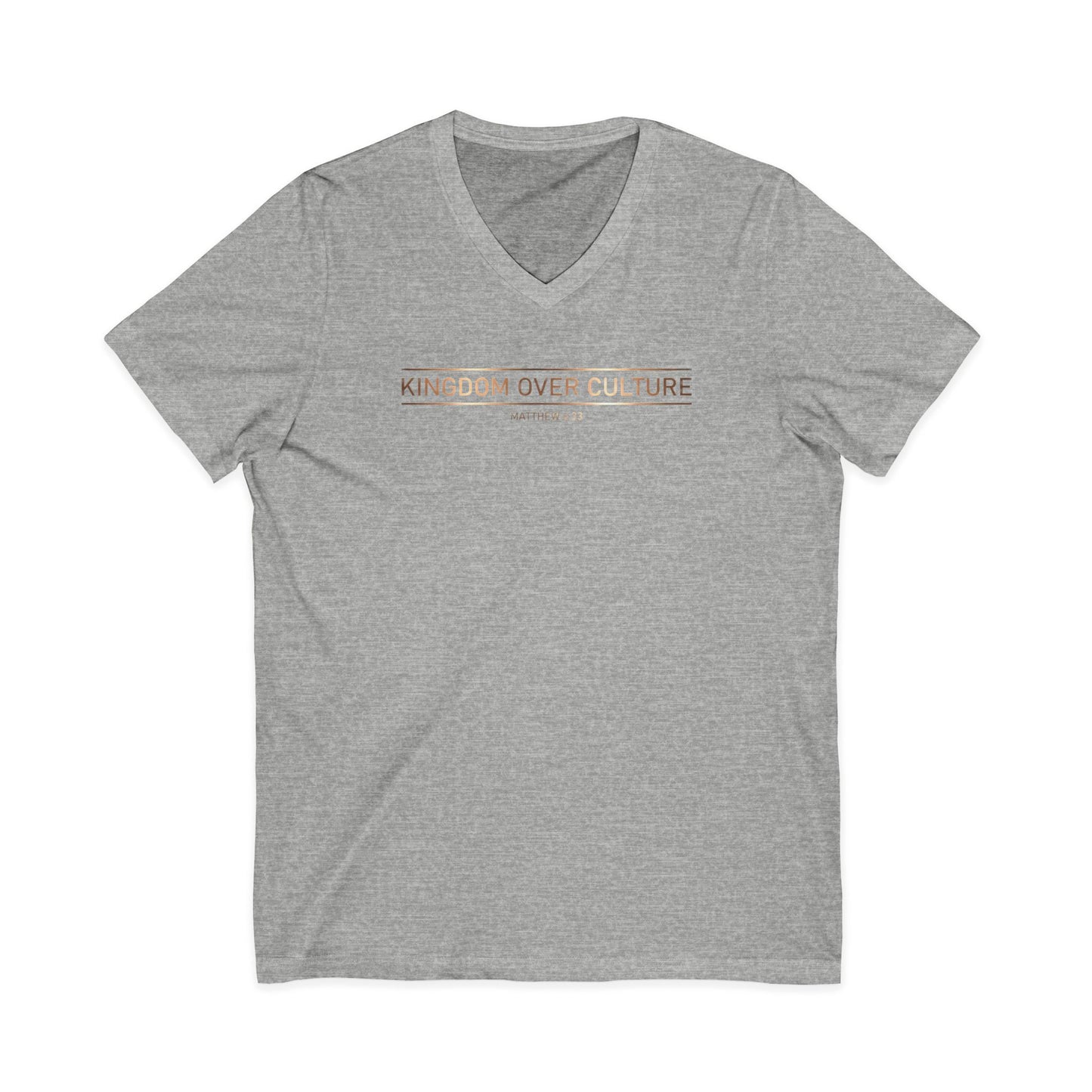 Kingdom Over Culture Premium V-Neck | STANDARD ISSUE