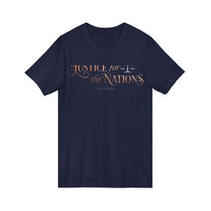Justice For The Nations Premium V-Neck | STANDARD ISSUE