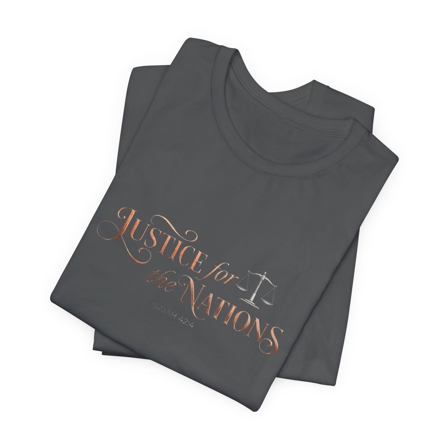 Justice For The Nations Premium Essential Tee - STANDARD ISSUE